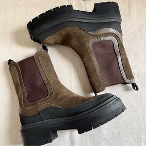 Sam Edelman lulia alpine green boots